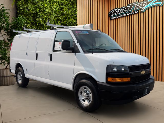 Summit White 2021 Chevrolet Express Cargo Van Rear-Wheel Drive 8-Speed Automatic Overdrive