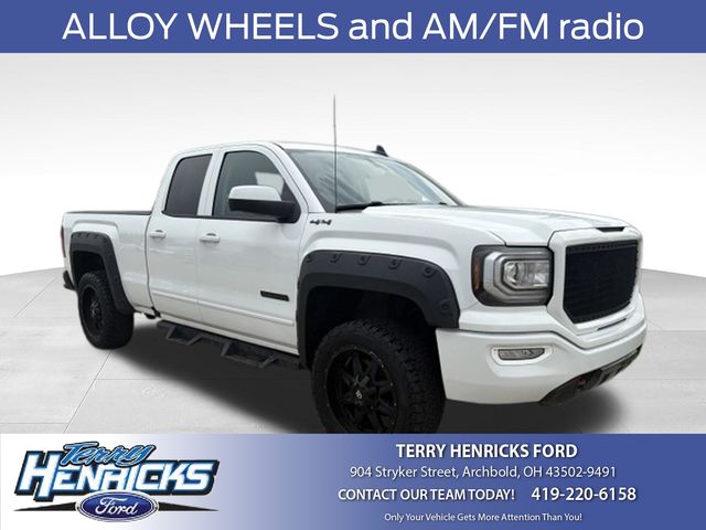 White 2018 GMC Sierra 1500 Pickup Truck Four-Wheel Drive 6-Speed Automatic Overdrive