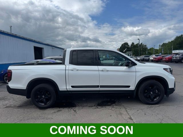 Platinum White Pearl 2023 Honda Ridgeline Pickup Truck All-Wheel Drive 9-Speed Automatic