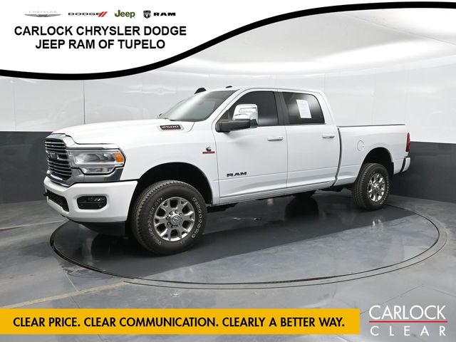 Bright White Clearcoat 2023 RAM 2500 Pickup Truck Four-Wheel Drive 6-Speed Automatic