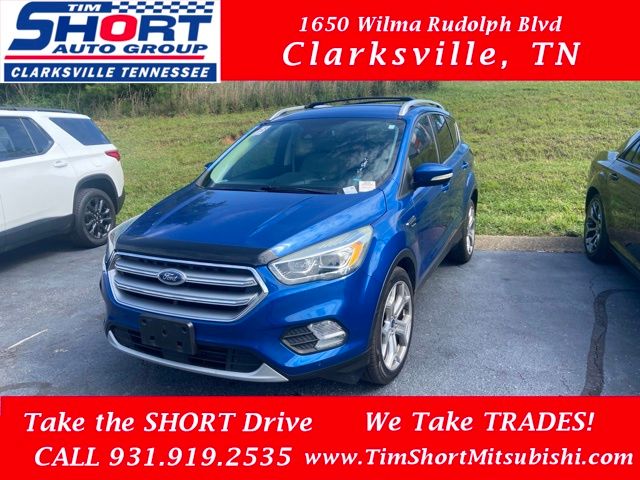 Lightning Blue Metallic 2017 Ford Escape SUV / Crossover Front-Wheel Drive 6-Speed Automatic