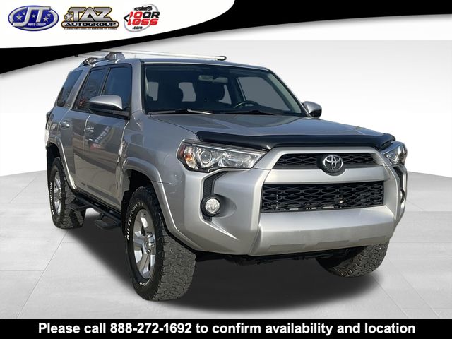 Silver 2015 Toyota 4Runner SR5 4WD SUV / Crossover Four-Wheel Drive 5-Speed Automatic Overdrive