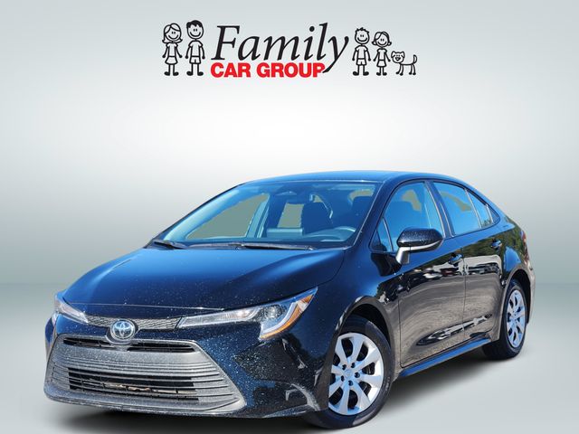 Midnight Black Metallic 2025 Toyota Corolla Sedan Front-Wheel Drive Continuously Variable Transmission