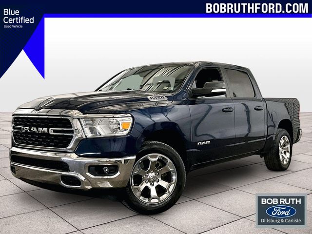 2022 Ram 1500 Big Horn/Lone Star Blue at Carlisle Cadillac Buick GMC