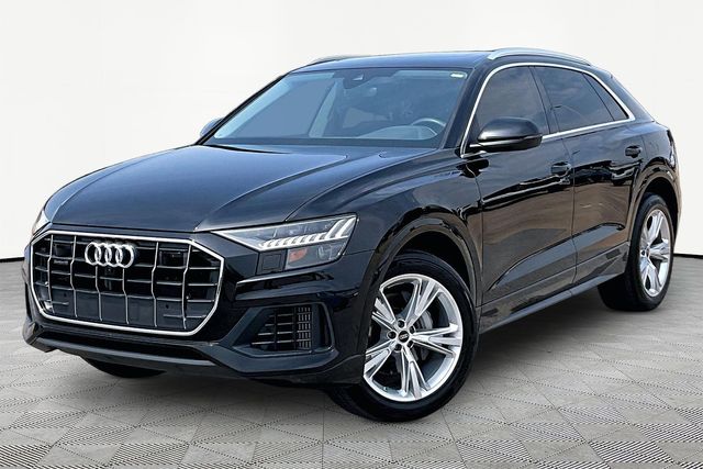 Black Metallic 2023 Audi Q8 SUV / Crossover All-Wheel Drive 8-Speed Automatic