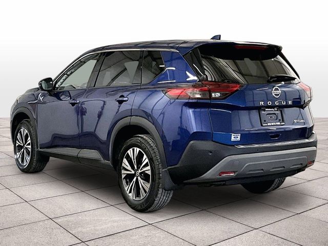 2021 Nissan Rogue SV Blue at South Hills Kia