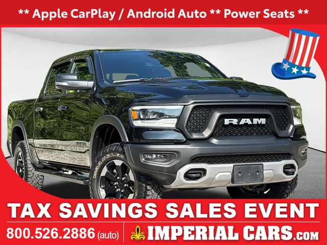 Diamond Black Crystal Pearlcoat 2022 RAM 1500 Pickup Truck Four-Wheel Drive 8-Speed Automatic