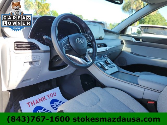 2021 Hyundai Palisade SEL White at Bob Mills Chevrolet
