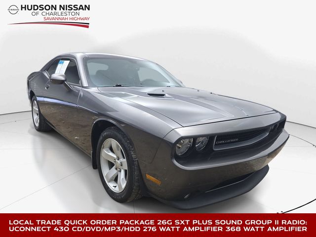 Gray (Granite Crystal Metallic Clearcoat) 2013 Dodge Challenger Coupe Rear-Wheel Drive 5-Speed Automatic