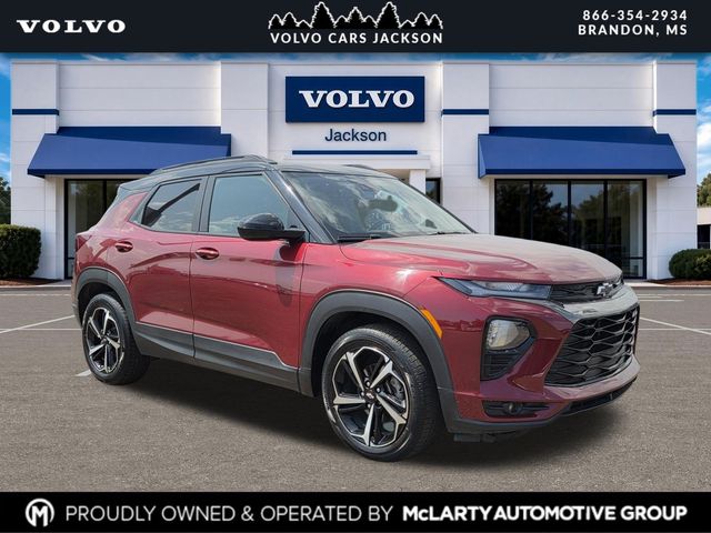 Red (Crimson Metallic) 2022 Chevrolet Trailblazer SUV / Crossover Front-Wheel Drive Continuously Variable Transmission