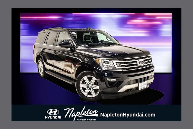 Blue Metallic 2021 Ford Expedition SUV / Crossover Four-Wheel Drive Automatic