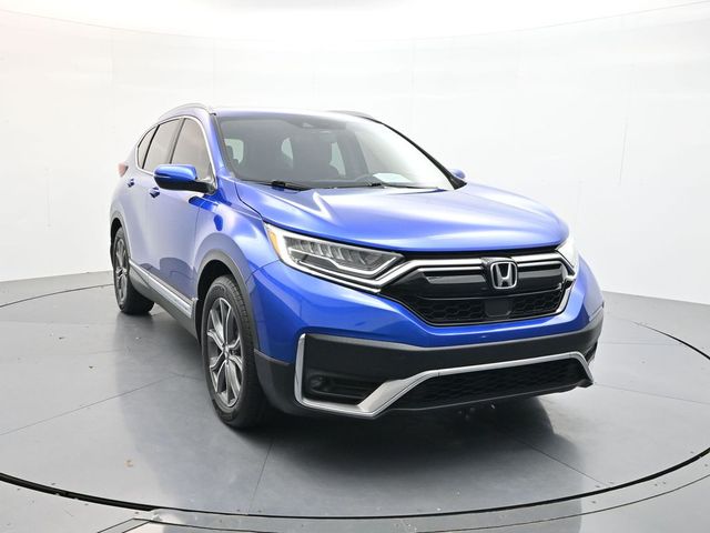 Aegean Blue Metallic 2021 Honda CR-V SUV / Crossover Front-Wheel Drive Continuously Variable Transmission