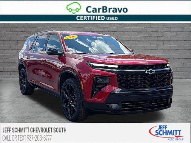 Radiant Red Tintcoat 2026 Chevrolet Traverse SUV / Crossover Four-Wheel Drive 8-Speed Automatic