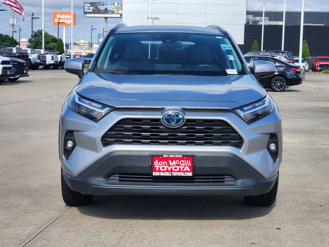2023 Toyota RAV4 Hybrid XLE Premium Silver at North Houston Mitsubishi
