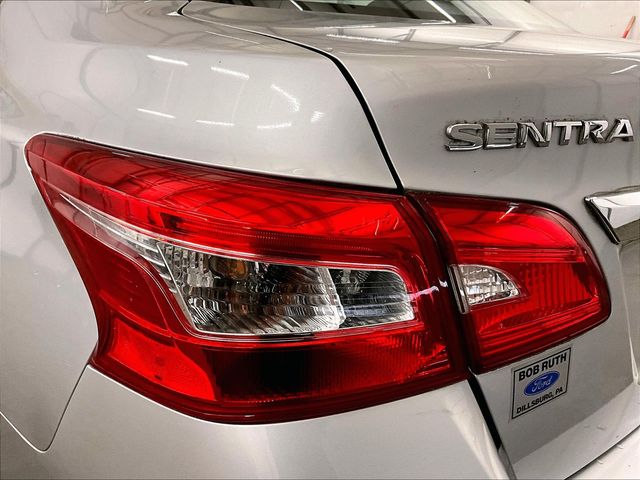 2019 Nissan Sentra SV Silver at Subaru and VW of Moon Township