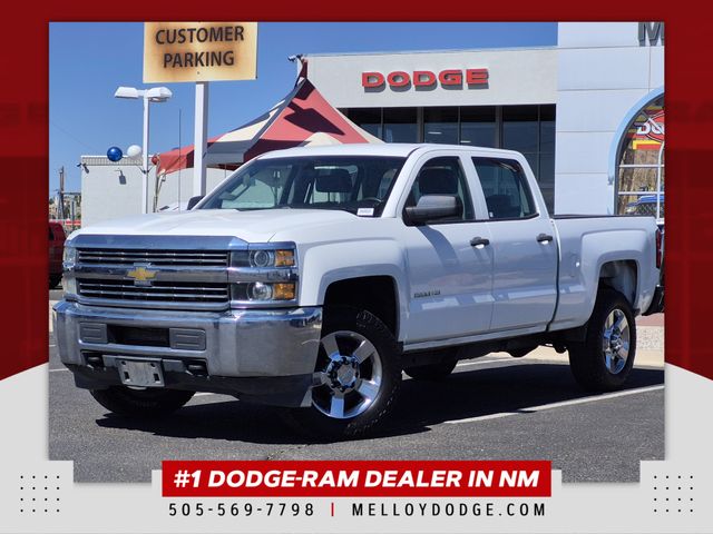 Summit White 2015 Chevrolet Silverado 2500HD Pickup Truck 4X2 6-Speed Automatic Overdrive