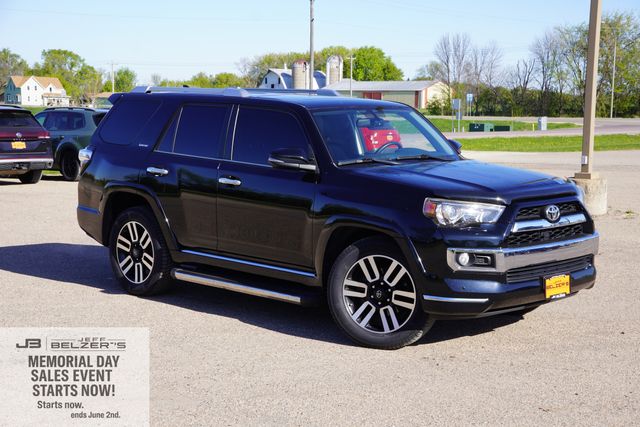 Midnight Black Metallic 2018 Toyota 4Runner Limited SUV / Crossover 4X2 5-Speed Automatic Overdrive