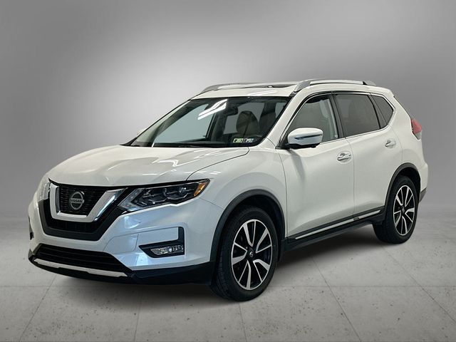 2018 Nissan Rogue SL White at John Sisson Motors