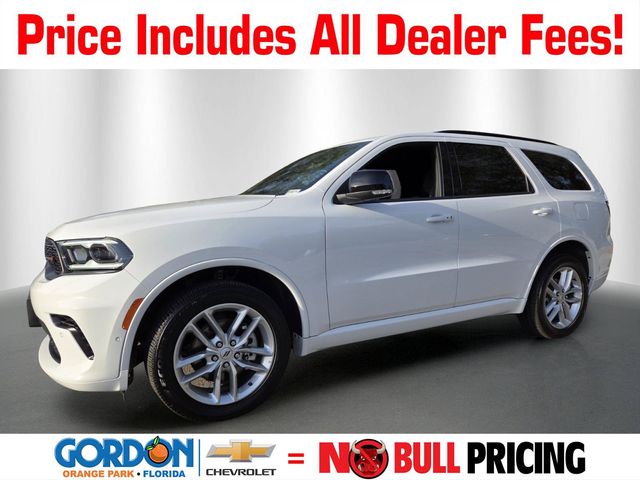 White Knuckle Clearcoat 2025 Dodge Durango SUV / Crossover All-Wheel Drive 8-Speed Automatic