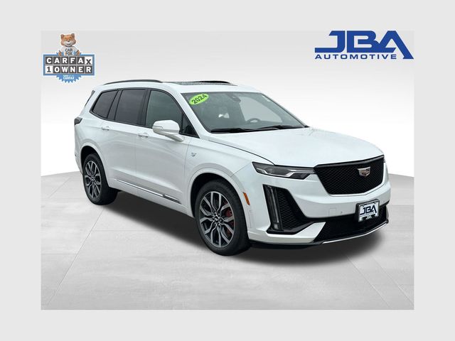 Crystal White 2024 Cadillac XT6 Sport AWD SUV / Crossover Four-Wheel Drive 9-Speed Automatic