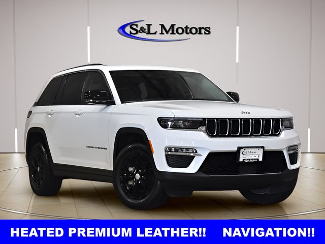 Bright White Clearcoat 2023 Jeep Grand Cherokee Limited 4WD SUV / Crossover Four-Wheel Drive 8-Speed Automatic