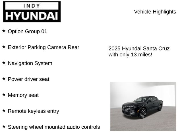 New 2025 Hyundai Santa Cruz For Sale in Indianapolis, IN