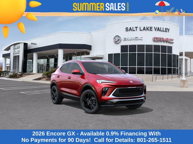 Brilliant Red 2026 Buick Encore GX SUV / Crossover All-Wheel Drive 9-Speed Automatic