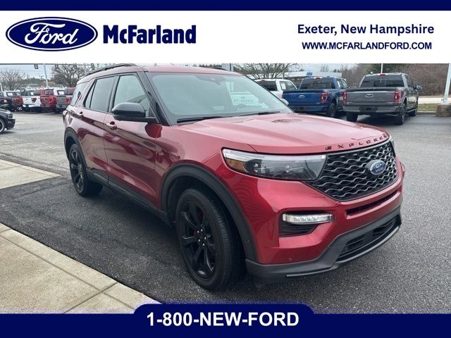 Red Metallic 2020 Ford Explorer ST AWD SUV / Crossover All-Wheel Drive Automatic
