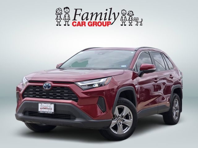 Red (Ruby Flare Pearl) 2022 Toyota RAV4 Hybrid XLE AWD SUV / Crossover All-Wheel Drive Continuously Variable Transmission
