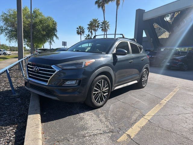 Dusk Blue 2020 Hyundai Tucson Ultimate FWD SUV / Crossover Front-Wheel Drive 6-Speed Automatic