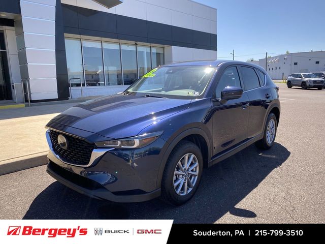 Deep Crystal Blue Mica 2022 Mazda CX-5 SUV / Crossover All-Wheel Drive 6-Speed Automatic