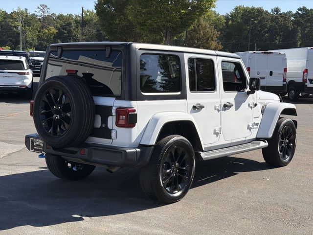 Used 2022 White Jeep Unlimited Sahara 4xe image 12
