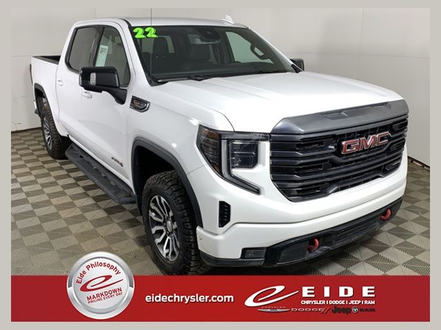 Summit White 2022 GMC Sierra 1500 Pickup Truck Four-Wheel Drive Automatic