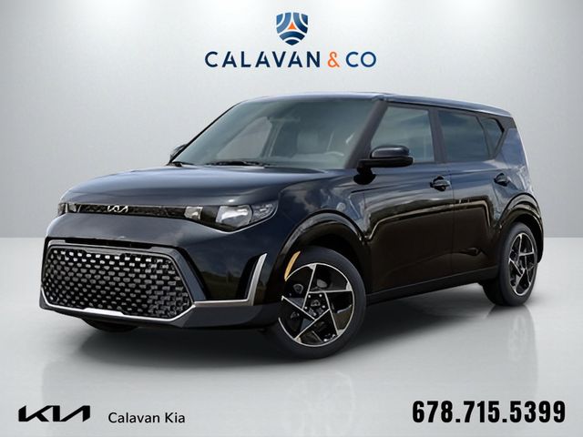 Fusion Black 2025 Kia Soul EX FWD SUV / Crossover Front-Wheel Drive Continuously Variable Transmission