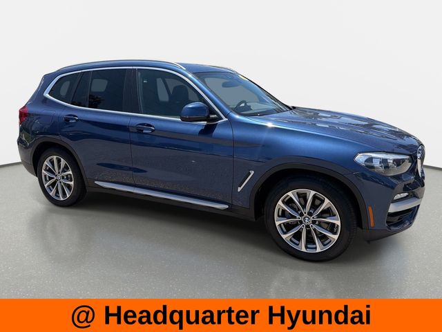 Phytonic Blue Metallic 2019 BMW X3 SUV / Crossover All-Wheel Drive 8-Speed Automatic