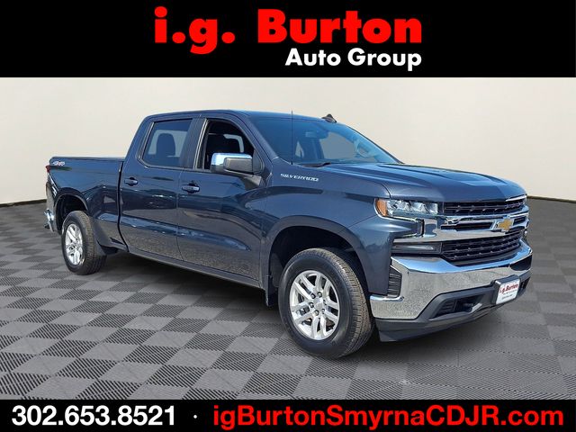 Shadow Gray Metallic 2021 Chevrolet Silverado 1500 Pickup Truck Four-Wheel Drive 8-Speed Automatic
