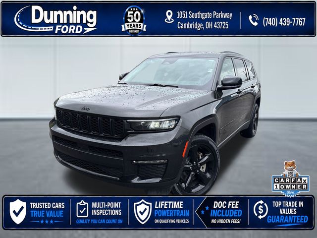 Rocky Mountain Pearlcoat 2023 Jeep Grand Cherokee L SUV / Crossover Four-Wheel Drive 8-Speed Automatic