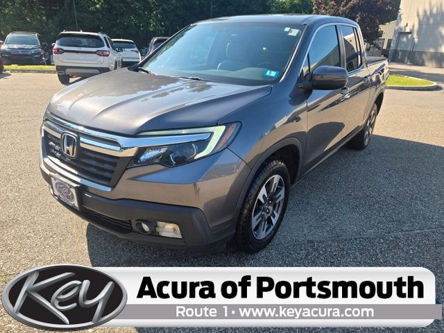 Gray (Modern Steel Metallic) 2019 Honda Ridgeline Pickup Truck All-Wheel Drive 6-Speed Automatic