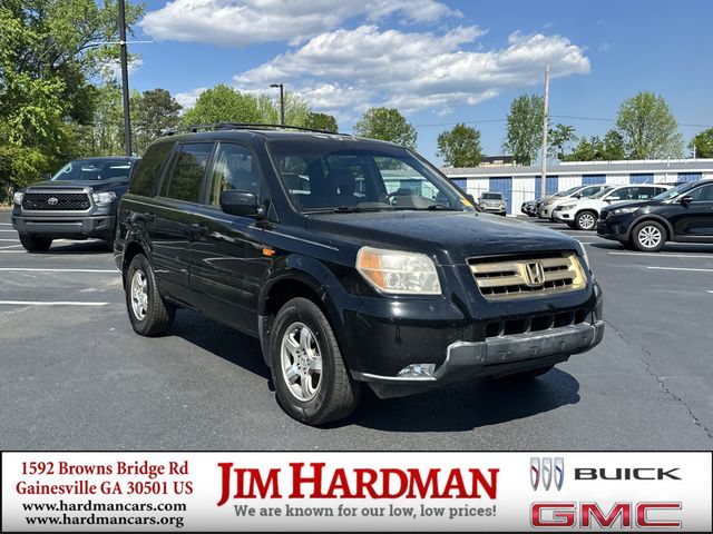 Black 2007 Honda Pilot 4 Dr EX-L 4WD SUV / Crossover Four-Wheel Drive 5-Speed Automatic Overdrive