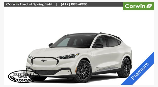 Star White Metallic TC 2026 Ford Mustang Mach-E SUV / Crossover All-Wheel Drive Automatic