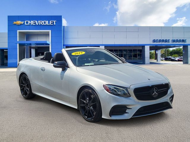 Iridium Silver Metallic 2019 Mercedes-Benz E-Class Convertible All-Wheel Drive 9-Speed Automatic