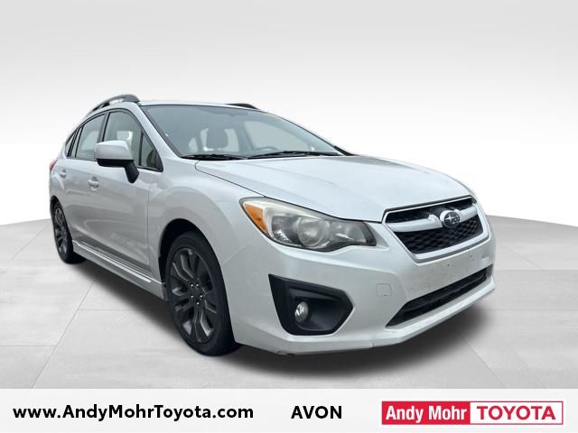 Satin White Pearl 2013 Subaru Impreza 2.0i Sport Premium Hatchback Hatchback All-Wheel Drive Continuously Variable Transmission