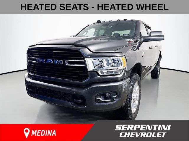 Gray (Granite Crystal Metallic Clearcoat) 2019 RAM 2500 Big Horn Crew Cab 4WD Pickup Truck Four-Wheel Drive 6-Speed Automatic