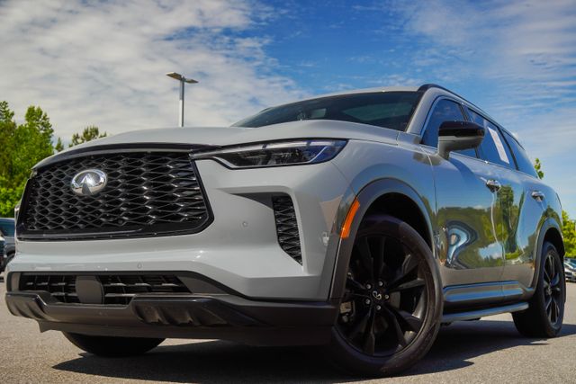 Harbor Gray 2025 INFINITI QX60 Luxe AWD SUV / Crossover All-Wheel Drive 9-Speed Automatic