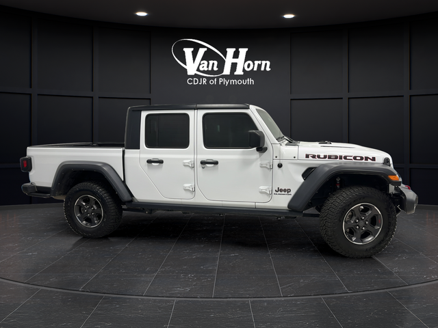 Used 2021 Bright White Clearcoat Jeep Rubicon image 8