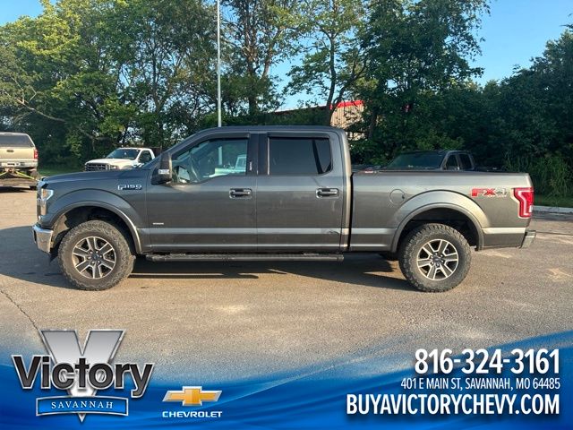 Gray (Magnetic) 2017 Ford F-150 Pickup Truck Four-Wheel Drive Automatic