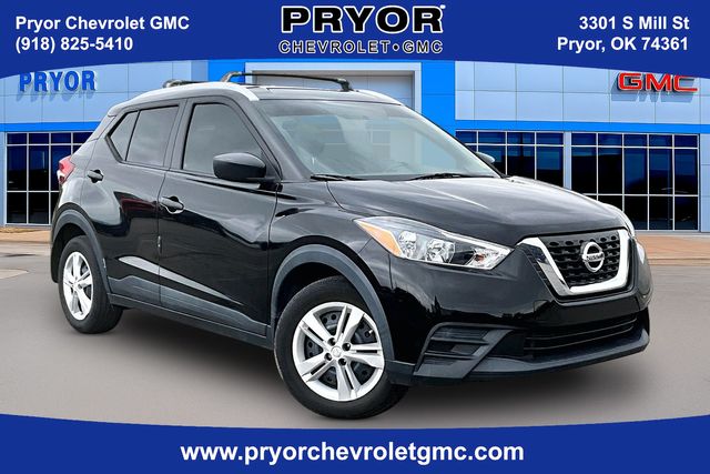 Super Black 2019 Nissan Kicks S FWD SUV / Crossover Front-Wheel Drive Continuously Variable Transmission