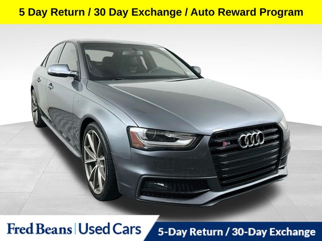 Monsoon Gray Metallic 2016 Audi S4 Sedan All-Wheel Drive 7-Speed Automatic