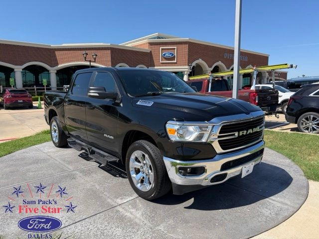 Diamond Black Crystal Pearlcoat 2021 RAM 1500 Pickup Truck Four-Wheel Drive 8-Speed Automatic