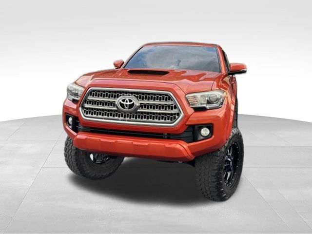 Inferno Red 2017 Toyota Tacoma Pickup Truck Four-Wheel Drive 6-Speed Automatic